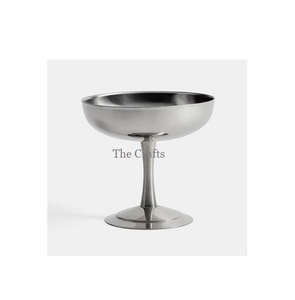 Tasse à crème glacée de forme ronde en acier inoxydable avec un bol de service à dessert à crème glacée de la plus grande qualité à bas prix - Product Image 1