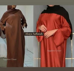 Saffanah Robe de prière confortable en polyester élégante pour femmes pour un usage quotidien Occasions spéciales Vêtements traditionnels musulmans - Product Image 1