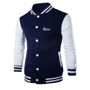 Chaqueta de Invierno Personalizada con Logotipo para Hombre, Estilo Letterman, Algodón/Lana, Secado Rápido, Transpirable, Alta Calidad, Nueva Moda Urbana - Product Image 1