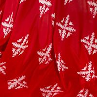 Kain katun cetak motif hewan kain batik untuk gaun