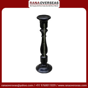 Soporte de vela de madera ecológico hecho a mano caro para decoraciones de fiesta decoraciones de Boda del fabricante indio - Product Image 3