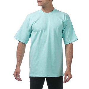 Camiseta de algodón de gran tamaño para hombre Crew Fitness para hombre, Unisex, de alta calidad, en blanco, Boxy, cuello redondo, logotipo personalizado, serigrafía, hecho sólido - Product Image 4