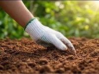 Soldes de janvier pour les gants en coton tricoté, poids 500 grammes, pour le jardinage