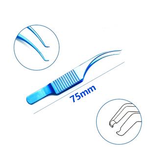 Profesional Colibri Micro fórceps Manual de acero inoxidable juego de instrumentos de cirugía ocular Oftalmología herramientas quirúrgicas reutilizables ojos - Product Image 3