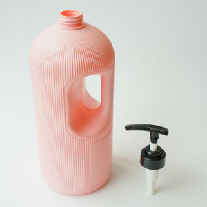 2000ml HDPE Plastic <b>Bottle</b> with Handle Pump Cap Sealing Type Pump Sprayer <b>for</b> Hair Shampoo Body Care Standard Shipping to Global - Product Image 1