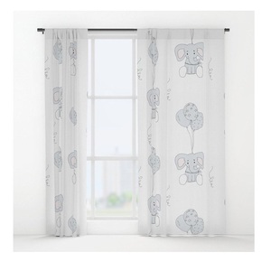 Tela de lino orgánico 100%, cortinas de lino Natural tejido liso de Color sólido, cortinas de ventana de gasa transparente para sala de estar y dormitorio - Product Image 1