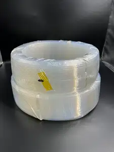 100% Tubo de manguera de PTFE sin procesar Fabricante de plástico de ingeniería Manguera de PTFE blanco de extrusión 4*6mm para calentador de teflón y uso médico