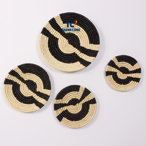 Factory Price SEAGRASS <b>WALL</b> <b>DECOR</b> Handwoven Eco Friendly Decorative <b>Wall</b> Hanging Made in Vietnam for Export - Product Image 1