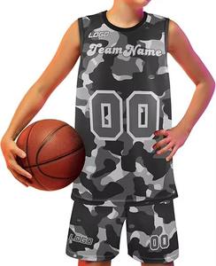 Maillots de basket-ball personnalisés sur commande, fabrication en gros, ensembles d'uniformes de basket-ball, vêtements de sport - Product Image 5