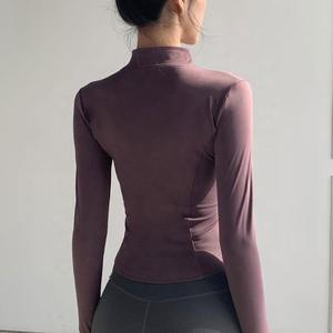 Chaqueta de lana de invierno de peso pesado de alta calidad para mujer Venta caliente Zip-up manga larga suave cálido transpirable 1 cremallera completa Casual - Product Image 5