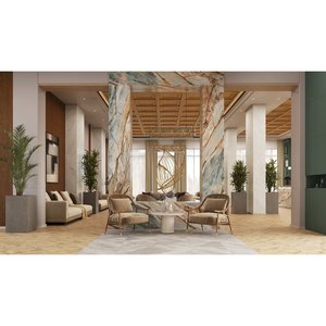 Composant en cristal de quartz, grande dalle, durable, imperméable, design moderne, installation facile pour mur de cuisine - Product Image 6