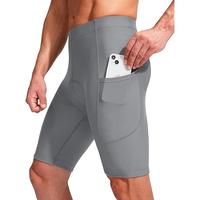 Pantalones Cortos de Ciclismo para Hombre Melbo Sports, con Acolchado de Gel 3D, Secado Rápido, Antibacterianos, Protección UV, Transpirables, Malla de Spandex/Poliéster