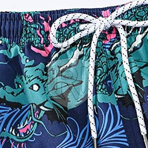 Nouveauté Short de bain pour homme de style High Street de haute qualité avec matériau durable et motif solide de type taille moyenne - Product Image 3