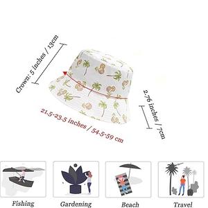 หมวกทรงถังพิมพ์ลายเรียบซับลิเมตทั้งหมดดีไซน์ทันสมัยไม่เหมือนใครออกแบบได้ตามที่ต้องการ - Product Image 2