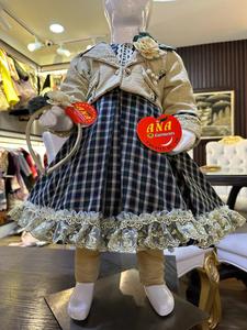 Lo último de 2024, bonitos diseños de vestido de algodón para bebé, satén Floral, ropa de fiesta elegante, Traje a cuadros, Colección especial para niñas - Product Image 2