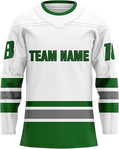 2025 ensemble de maillots de Hockey sur glace sublimé personnalisé attirail sergé cousu Pro Teamwear Service OEM commandes en gros fournisseur - Product Image 4