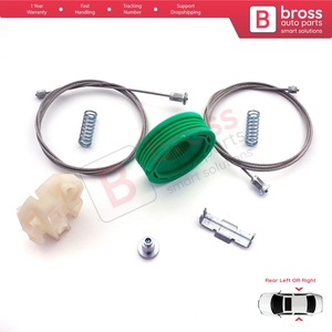 Kit de réparation de lève-vitre électrique BWR5383 arrière droit ou gauche pour Omega B V94 1994-2003 4/5 portes 90520249 90520250 - Product Image 3