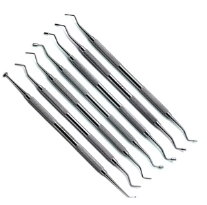 Tapones de amalgama dental Portadores de plástico de relleno Pistolas Retenedores y bandas Juego de Instrumentos dentales - Product Image 1