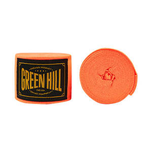 Vendas de mano flexibles naranjas para equipo de boxeo y protección - Product Image 2
