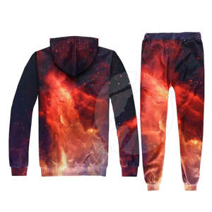 Slim Fit Nuevo diseño de manga larga Sublimación Chándal Algodón Liso Hombres Chándal Tallas grandes Hombres Chándal - Product Image 2