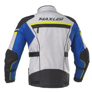 Veste en textile imperméable respirante légère homologuée CE niveau 2 pour hommes, vêtements de sport, grande taille, aérations courtes, moto - Product Image 2