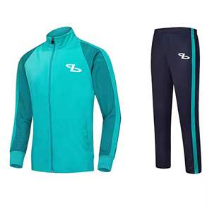 ชุดวอร์มผ้าฝ้ายโพลีเอสเตอร์ขายดีชุดวิ่งสำหรับผู้ชายชุดวอร์มผ้าโพลีเอสเตอร์ชุดวอร์มแห้งเร็ว - Product Image 3