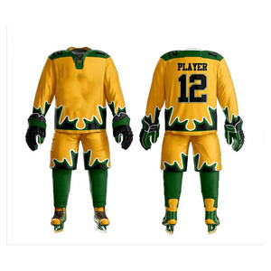 2025 Custom Design Wholesale Ice Hockey Jersey Uniform Set <b>Men</b> Ice Hockey Jersey Unisex Training Sportswear - Product Image 3