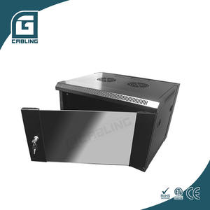 Gcabling SPCC Armoire réseau Equipement serveur Armoire Rack 19 pouces 4u 6u 9u 15u pour salle à manger réseau <span class=keywords><strong>avec</strong></span> ou sans étagères - Product Image 4