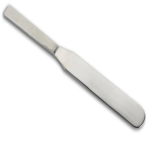 Fournitures d'art professionnelles en acier inoxydable spatule couteau à Palette rond bois peinture à la main dessin Gouache Palette grattoir - Product Image 2