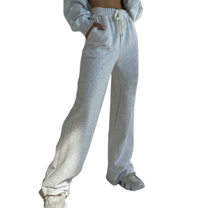 OEM logo personnalisé printemps décontracté Streetwear large Legging pantalons amples pour femmes pantalons de survêtement personnalisé en gros femmes pantalons de survêtement - Product Image 1