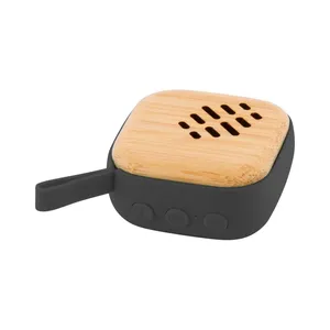 Altoparlante Wireless in Bambù Lombo Personalizzato, Gadget USB Promozionale - Product Image 6