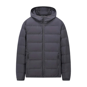 Vêtements d'hiver pour hommes de qualité supérieure 2026, vêtements de mode légers en gros, veste chaude rembourrée, veste matelassée à capuche - Product Image 4