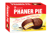 Biscuits PHANER PIE 336G en vrac, saveur œuf et sucre, avec crème de guimauve et chocolat, en boîte, pour les amateurs de biscuits – Vente chaude