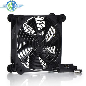 AC Infinity 140x140x25mm DC12V Small PC Cooling Fan 5V USB 3 Speed <strong>Controller</strong> 140mm AV Server Cabinet Ventilation Cooling Fan - Product Image 1