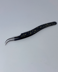 Vente chaude en gros pince à épiler d'extension de cils en acier inoxydable pince à épiler personnalisée cils de marque privée pince à épiler à pointe de fibre - Product Image 4