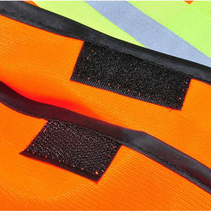 Label privé gilet de sécurité de bonne qualité gilet en maille de vêtements de travail haute visibilité pour adultes gilets haute visibilité avec logo personnalisable - Product Image 6