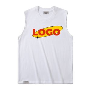 OEM haute qualité logo personnalisé homme Sport sans manches Muscle 100% coton débardeurs course Fitness Gym débardeur pour hommes - Product Image 1