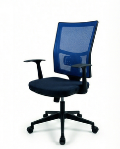 Nouvelle Tendance Chaise de Bureau Ergonomique Liza à Dossier en Maille Moderne, Base Étoile Chromée, Réglable en Hauteur par Vérin à Gaz, Pivotante, Soutien Lombaire, pour Chambre et École - Product Image 3