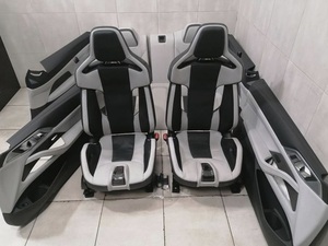 Luxury Sport Carbon Fiber PU Leather Bucket Seats for M5/M6/M2/M3/M4/G14-G29 - Product Image 2