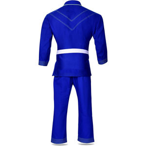 Uniforme professionnel de karaté 100% coton entièrement personnalisé logo bonne qualité coton Jiu Jitsu Kimono BJJ Gi uniforme pour les clubs - Product Image 4