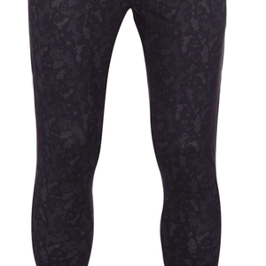 Legging de compression antibactérien en coton/fibre de bambou sublimé pour hommes avec taille élastique pleine longueur pour la gym et la course - Product Image 5
