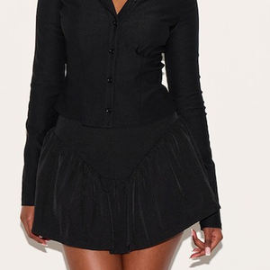 Vêtements de sport respirants, jupe de golf plissée, vêtements de tennis pour femmes, vêtements de sport de gym, jupes de yoga pour femmes - Product Image 4