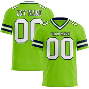 Maillots de football avec nom imprimé personnalisé Original personnalisé Vente en gros Maillots de football d'entraînement d'équipe Maillots de football - Product Image 5