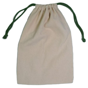 Bolsa de Algodón Orgánico 100% con Cordón, Bolsa de Almacenamiento de Algodón Natural, Reutilizable, Ecológica, Reciclable, para Regalos y Manualidades, MOQ Bajo - Product Image 5