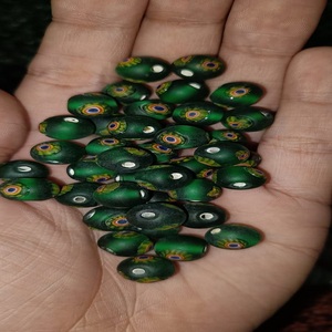 Cuentas de vidrio Millefiori hechas a medida en tamaño 6 mm ideales para diseñadores de joyas africanas para reventa - Product Image 1