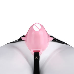 <span class=keywords><strong>Cage</strong></span> de chasteté en silicone ANOSX avec ceinture de verrouillage en PU <span class=keywords><strong>Cage</strong></span> vaginale 3D Petite suppression d'érection Jouets sexuels pour adultes pour jeu de rôle de couple - Product Image 3