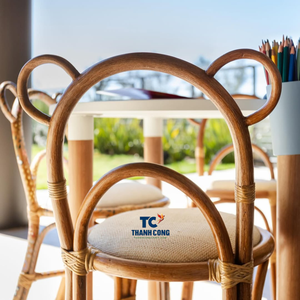 Chaise en rotin design mignon pour enfants meubles artisanat chaises en rotin meubles pour enfants fabriqués au Vietnam vente en gros écologique - Product Image 2