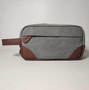 Lavé plaine toile café voyage trousse de toilette dame pochette 2025 classique hommes femmes blanc cosmétique sac - Product Image 6