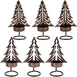 Decorative Design <b>Tealight</b> Candle Holder Custom Shape Best Selling with Star Design Wooden Base Christmas Decor - Product Image 5