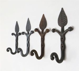 Rustic Cast Iron Wall Hook For Farmhouse Inspired Interior Decoration And Functional Home Organization Solution - Product Image 2